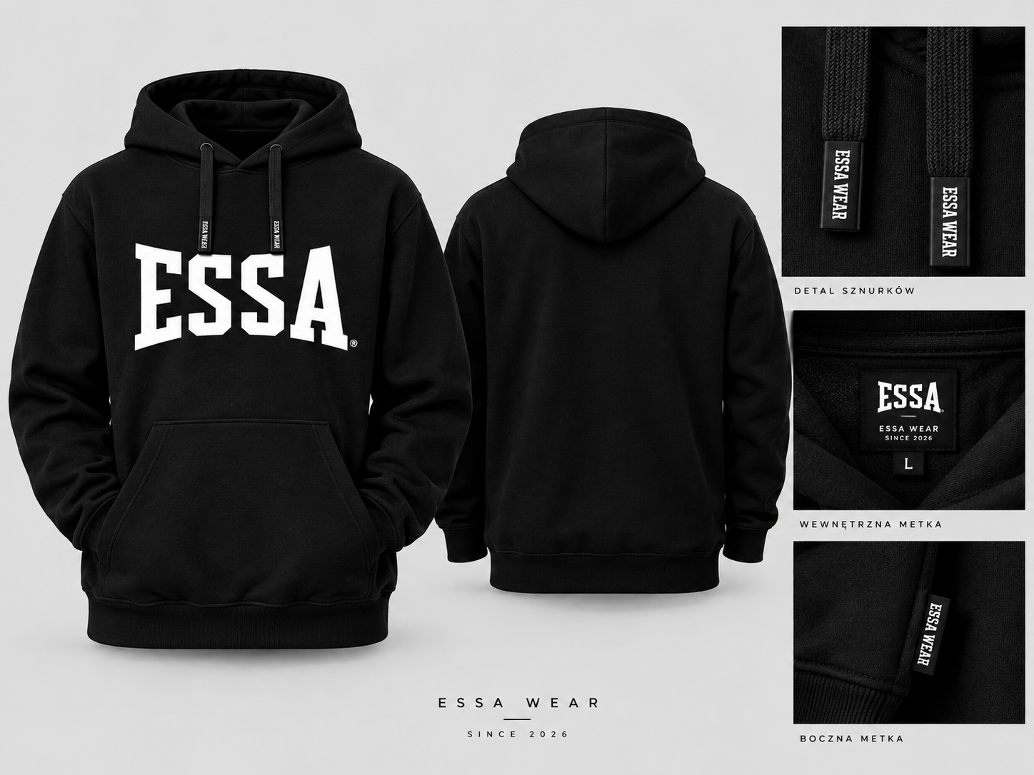 Kolekcja odzieżowa ESSA Wear rozwijana przez Rób Merch